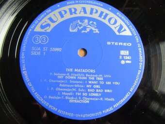 LP Matadors - 1968 Artia - 3