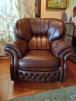 Kožená sedací souprava Springvale - 3