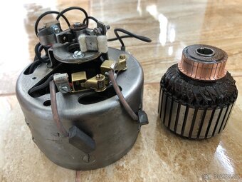 Jawa 250 / 11 pérák - zapalování po GO , mínus pól - 3