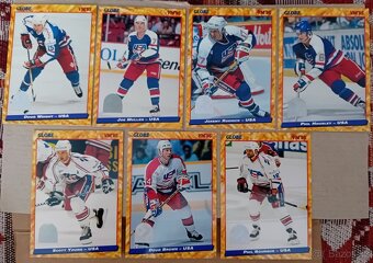 Hokejové karty, 1995 Semic GLOBE 95, Top stav - 3