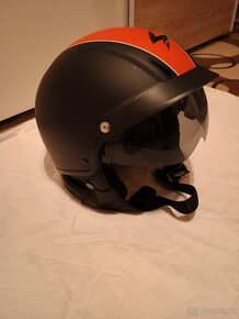 přílba moto chopper dámská - 3