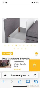 Rozkládací křeslo - 3