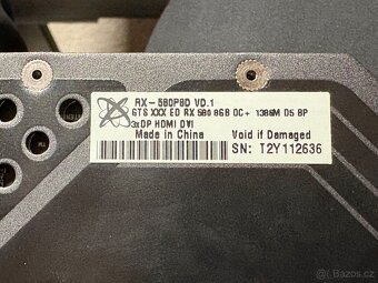 XFX AMD Radeon RX 580 - 8GB OC+ - 3