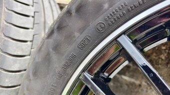 Alu disky AEZ 19 + pneu Continental 235/50 letni - 3