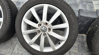 17 originál VW GOLF 6/7 ŠKODA OCTAVIA III ☀️ 205/50 R17 - 3