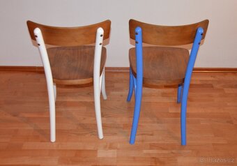 2 jídelní/kuchyňské židle Thonet - 3