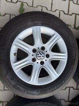 4x al kola 5x120 16 + pneu letní 215/65 R16C - 3