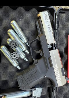 Vzduchová pistole Walther CP99 cal. 4,5mm Bicolor - 3