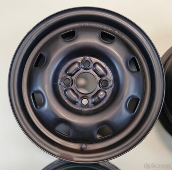 Ocelové disky na Hyundai 14" 5Jx14 ET46 + poklice Hyundai - 3