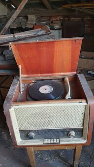Rádio s gramofonem Tesla Orchestr historické - 3