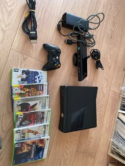 Xbox 360 Elite +Kinect a 6 her - 3