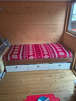 Jednolůžková postel s úložným prostorem - 3