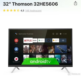 Smart TV Thomson 32HE5606 32” 81cm - 3