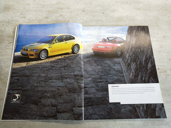 Prospekt BMW M roadster M3 Coupé Cabrio E46, BMW M5 E39 2001 - 3