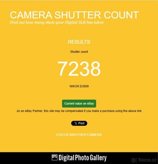 Nikon D3500 + 50mm f/1.8G a příslušenství - 3