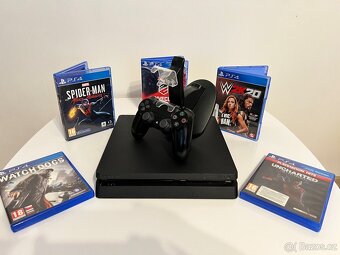 PlayStation 4 Slim 1TB (PS4) slušný stav - 3