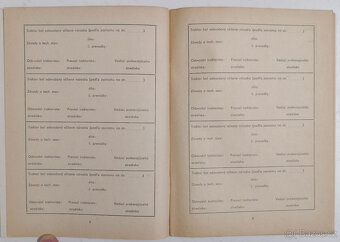 Traktorový denník nevyplnený 3x - 3