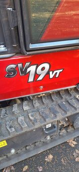 Pásové rypadlo Yanmar SV19 - NOVÝ - 3