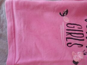 Sourozenecké sesterské oblečení - bavlněné šaty 92 a 110 - 3