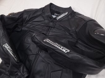 Probiker PRX Black pánska kožená kombinéza na moto 52 L - 3
