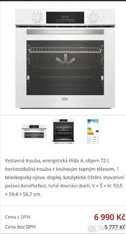 Vestavná trouba Beko - 3