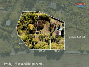 Prodej zahrady, 998 m², Hoštka - 3