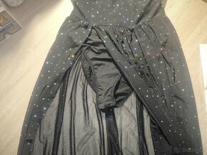 Černé plesové šaty - 3