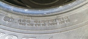 Letní pneu Dunlop 215/60 R16 - 3