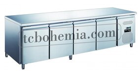Chlazené nerezové pracovní stoly KHORIS - 3