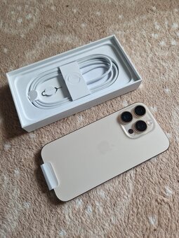 iPhone 16 Pro - 128 GB pouštní titan - rozbaleno - 20 měsíců - 3