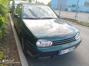 Golf IV Kabriolet 1.6 MPI 1998 bez koroze 190.000 km - 3