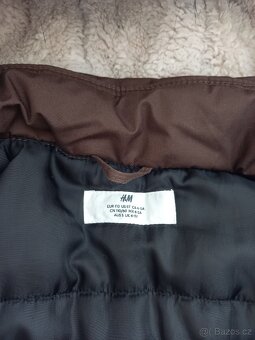 Zimní bunda H&M vel. 110 - 3