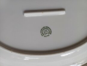Oválný porcelánový podnos 2 ks - 32,5 a 36,5 cm - 3