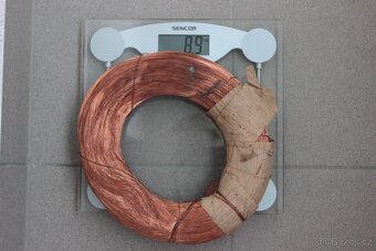 Měděný drát 0,315 mm, celkem 8,9 kg - 3