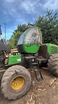 harvestor john deere 1170, vymena ukt, lkt, zelezny kun - 3