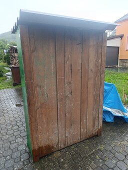 Prodám starožitnou skrin - 3
