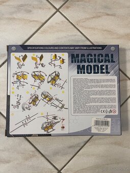 Zánovní stavebnice Magical Model 4ks. - 3