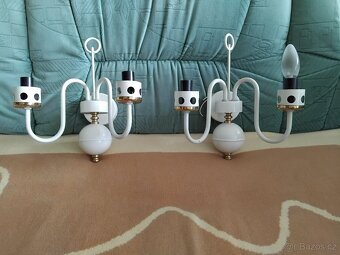 PRODÁM 2KS LAMPIČEK  NA ZEĎ - 3