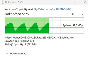 Paměťová karta MicroSD 64GB RELETECH NOVÁ RYCHLÁ - 3