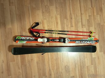 Lyže 120 hůlky 95 - 3