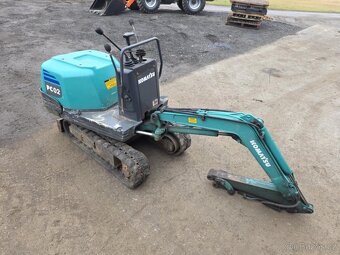 KOMATSU PC02 500KG NA NÁHRADNÍ DÍLY - 3