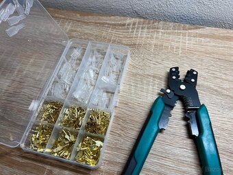 Krimpovací kleště + 270ks konektorů - 3