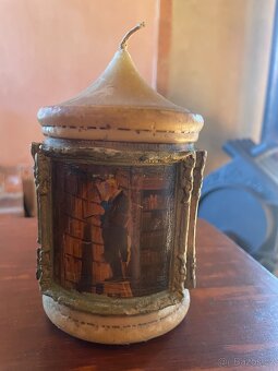 Vintage  svíčka - 3