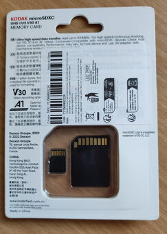 Paměťová karta MicroSD 64GB KODAK Ultra - rychlá nová - 3