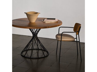 Dřevěný jídelní stůl Kave Home Niut 120 cm - 3