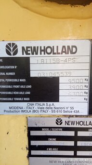 Traktorbagr new holand lb115b - 3
