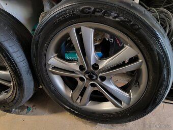 Alu kola Sang yong Korando 5x114,3 r18 Originál, pneu5mm - 3