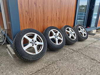 Alu kola Ronal 5X108 + zimní pneu 215 60 16 S-max,Galaxy - 3