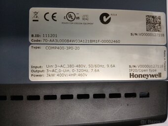 Frekvencni menic 3KW Honeywell - 3