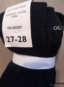 Ponožky policie zimní - 3